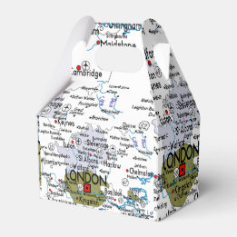 Lett's Go To London Favour Box