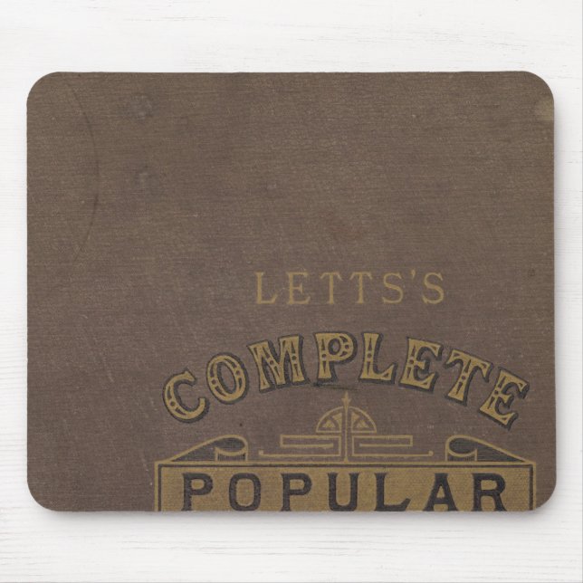 Letts's popular atlas mouse pad (Front)