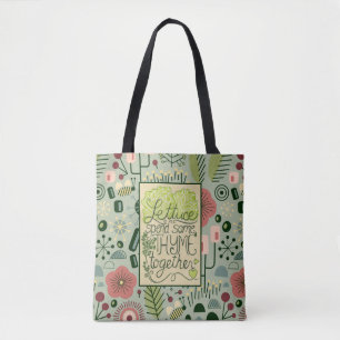 Lettuce and Thyme Atomic Garden Tote