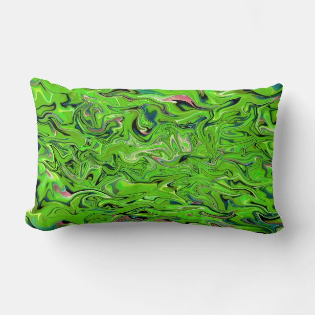 Lettuce.... Lumbar Cushion (Front)