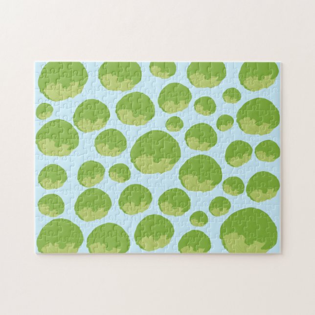 Lettuce Pattern Jigsaw Puzzle (Horizontal)