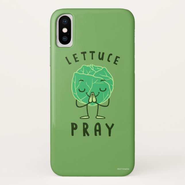 Lettuce Pray Case-Mate iPhone Case (Back)