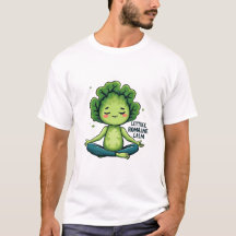 Lettuce Romaine Calm Funny Pun T-Shirt