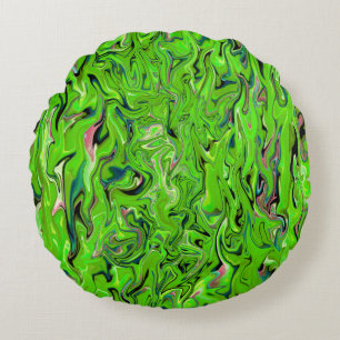 Lettuce..... Round Cushion