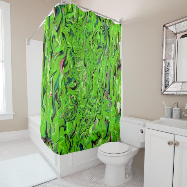 Lettuce..... Shower Curtain (In Situ)