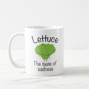 Lettuce The Taste Of Sadness Coffee Mug