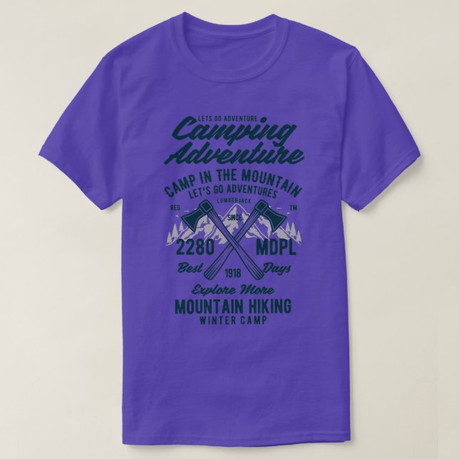Letx27s go Adventure T-Shirt (Design Front)