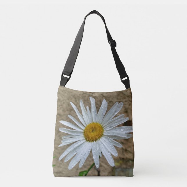 Leucanthemum Bloom All Over Tote Bag (Front)