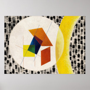 Leuk 4, 1945 by Laszlo Moholy-Nagy Poster