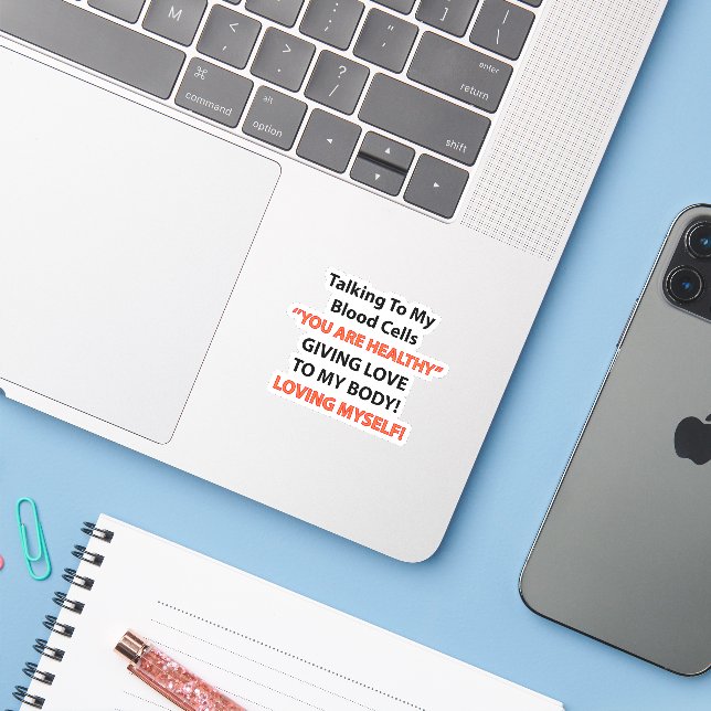 Leukaemia Awareness  (Laptop w/ iPhone)