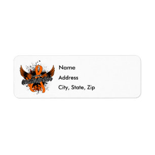 Leukaemia Awareness 16 Return Address Label