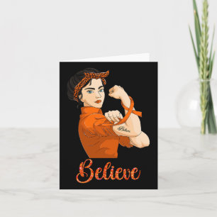 Leukaemia Awareness Believe Card