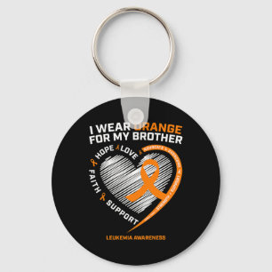 Leukaemia Awareness Brother Kids Leukaemia Awaren Key Ring
