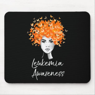Leukaemia Awareness Butterflies Gift Mouse Pad