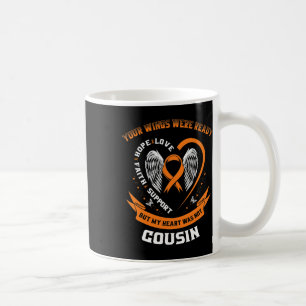 Leukaemia Awareness Cousin Childhood Cancer Items  Coffee Mug