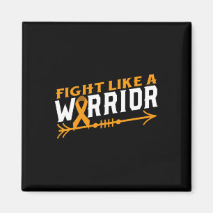 Leukaemia Awareness Fight Like A Warrior Blood Can Magnet