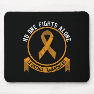 Leukaemia Awareness Fight The Stigma Blood Cancer Mouse Pad