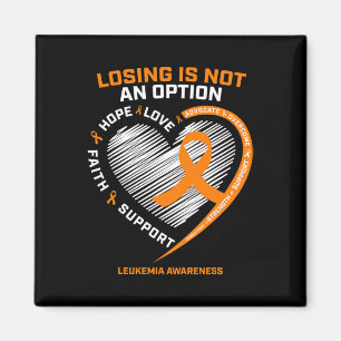 Leukaemia Awareness Fighter Gifts Men Women Kids L Magnet