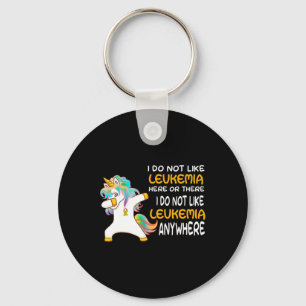Leukaemia Awareness For Women Men Kids Key Ring