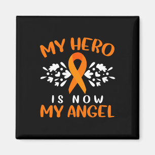 Leukaemia Awareness I Wear Orange For Someone Butt Magnet