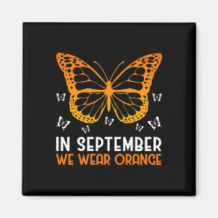 Leukaemia Awareness In September We Wear Orange Bu Magnet