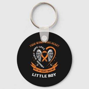 Leukaemia Awareness Little Boy Childhood Cancer So Key Ring