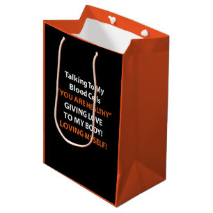 Leukaemia Awareness  Medium Gift Bag