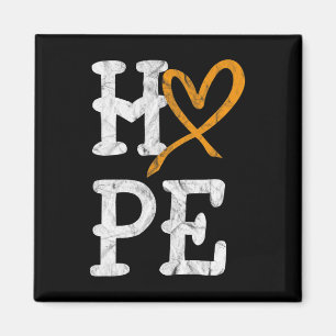 Leukaemia Awareness Month Hope Vintage Blood Cance Magnet