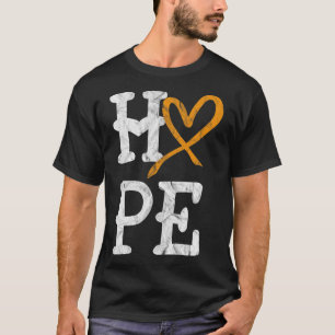 Leukaemia Awareness Month Hope Vintage Blood Cance T-Shirt