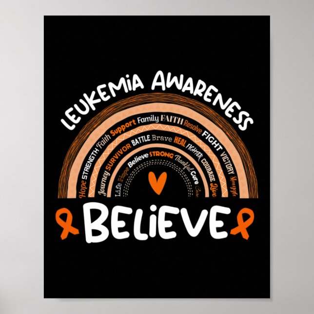 Leukaemia Awareness Month Leukaemia  Poster (Front)