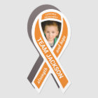 Leukaemia Awareness Photo Orange Ribbon