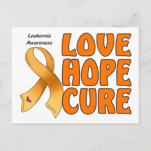 Leukaemia Awareness Postcard