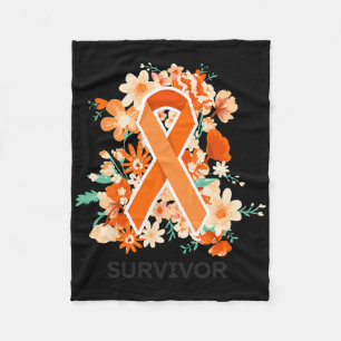 Leukaemia Awareness Products Blood Cancer Leukaemi Fleece Blanket