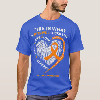 Leukaemia Awareness Shirts Survivor Gifts Men Wome