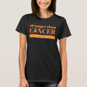 Leukaemia Awareness Stronger Than Cancer T-Shirt