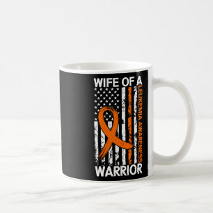 Leukaemia Awareness Usa Us American Flag For Women Coffee Mug