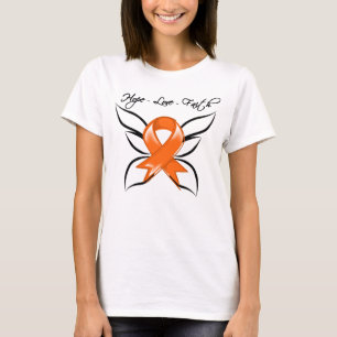 Leukaemia Cancer Hope Love Faith T-Shirt