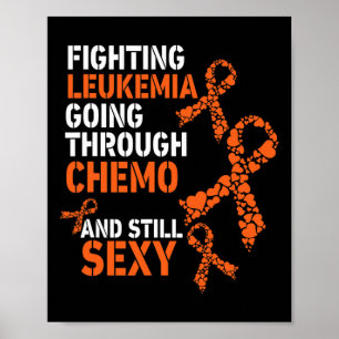 Leukaemia Chemo Y Melanin Woman Poster