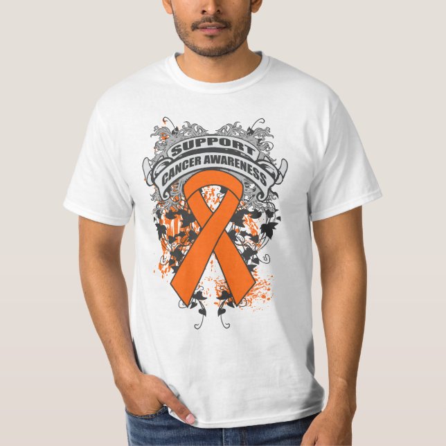 Leukaemia - Cool Support Awareness Slogan T-Shirt (Front)
