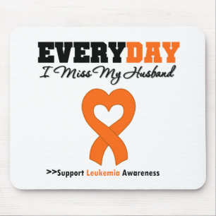 Leukaemia Every Day I Miss My Husband Mouse Pad