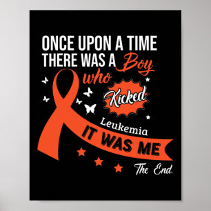 Leukaemia Fight Cancer Ribbon 11  Poster