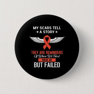 Leukaemia Fight Cancer Ribbon 57 6 Cm Round Badge