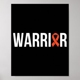 Leukaemia Fight Cancer Ribbon 9 Poster