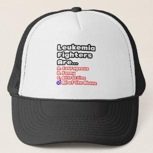 Leukaemia Fighter Quiz Trucker Hat