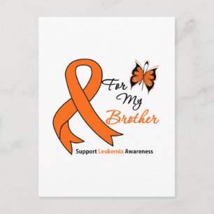 Leukaemia - For My Brother Postcard