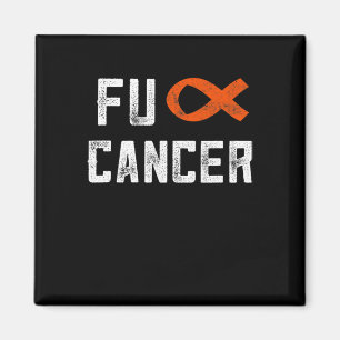 Leukaemia Gifts For Women Fck Cancer Chemo F Cance Magnet