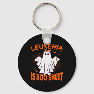 Leukaemia Halloween Leukaemia Blood Cancer Key Ring