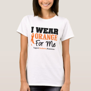 Leukaemia I Wear Orange For Me T-Shirt