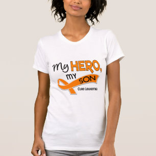 Leukaemia MY HERO MY SON 42 T-Shirt