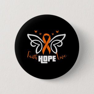 leukaemia Outfit Gift for a leukaemia Cancer Patie 6 Cm Round Badge